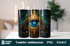 Tarot cards tumbler wrap | Magical tumbler sublimation