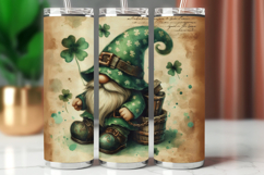 Tumbler Wrap 20 oz - st patricks gnome Product Image 1