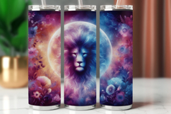 Tumbler Wrap 20 oz - cosmic lion head Product Image 1