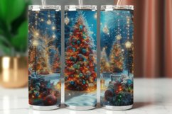 Tumbler Wrap 20 oz - christmas tree Product Image 1
