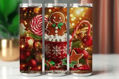 Tumbler Wrap 20 oz - gingerbread man christmas Product Image 1
