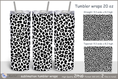 leopard print Tumbler| Wrap Tumbler 20 oz| leopard Product Image 1