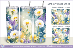 Dandelions Tumbler| Wrap Tumbler Dandelions 20 oz| frora Product Image 1