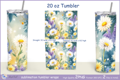 Dandelions Tumbler| Wrap Tumbler Dandelions 20 oz| frora Product Image 2