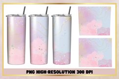 Abstract Watercolor pastel 20oz Skinny Tumbler Sublimation Product Image 1