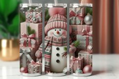 Tumbler Wrap 20 oz - snowman Product Image 1