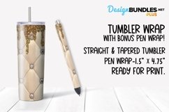 Wedding Glitter Sublimation Tumbler Product Image 1