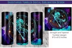 Sagittarius Zodiac | 20oz Tumbler Designs | Png For Tumbler Product Image 1