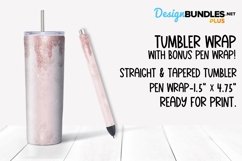 Wedding Glitter Sublimation Tumbler Product Image 1