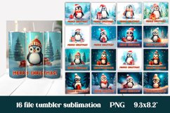 Christmas tumbler bundle | Christmas penguin tumbler bundle