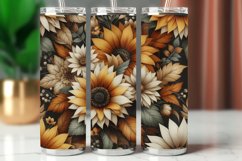 Tumbler Wrap 20 oz - sunflower Product Image 1