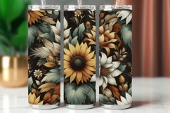 Tumbler Wrap 20 oz - sunflower Product Image 1