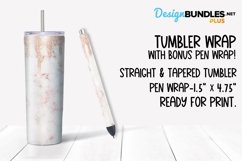 Wedding Glitter Sublimation Tumbler Product Image 1