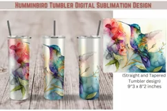 Hummingbird Tumbler | Digital Graphic | Gift For Bird Lover Product Image 1