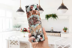 Western Tumbler Wrap Sublimation PNG - Howdy Honey Product Image 2