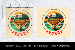 Funday Tumbler Sublimation Design PNG Product Image 1