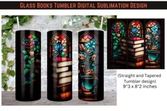 20Oz Skinny Tumbler | Book Lover Tumbler Product Image 1