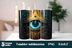 Mystical sublimation tumbler design wrap 20 Oz, mystic taro card tumbler sublimation, taro card sublimation.