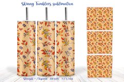 tumbler autumn sublimation design