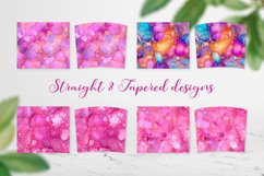 Alcohol Ink tumbler wrap, tumbler sublimation Product Image 2