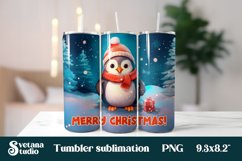 Christmas tumbler sublimation |Christmas animal sublimation