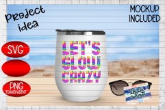 Let's Glow Crazy - Neon Glow Party - Birthday shirt svg png Product Image 4