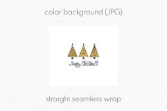 Merry Christmas Tumbler Sublimation | 20 oz Tumbler Wrap Product Image 2