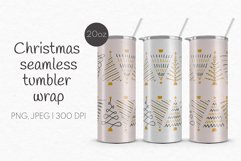 Christmas Tree Tumbler Sublimation | 20 oz Tumbler Wrap Product Image 1