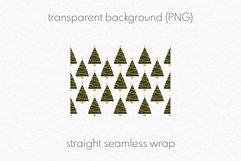 Christmas Tree Tumbler Sublimation | Seamless Tumbler Wrap Product Image 3