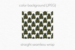 Christmas Tree Tumbler Sublimation | Seamless Tumbler Wrap Product Image 2