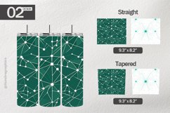Abstract Emerald Tumbler Wrap| Tumbler Sublimation Wrap Product Image 1