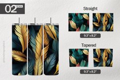 Art Pattern Tumbler Wrap| Tumbler Sublimation Wrap Product Image 1