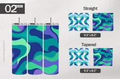 Shapes Tumbler Wrap| Tumbler Sublimation Wrap Product Image 1