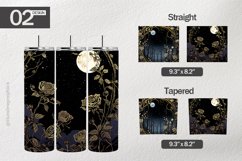 Gothic Dream Tumbler Wrap| Tumbler Sublimation Wrap Product Image 1