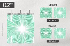 Abstract Emerald Tumbler Wrap| Tumbler Sublimation Wrap Product Image 1