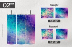 Psychedelic Gradient Tumbler Wrap| Tumbler Sublimation Wrap Product Image 1
