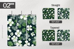 Clovers Tumbler Wrap| Tumbler Sublimation Wrap Product Image 1