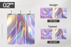 Holographic Tumbler Wrap| Tumbler Sublimation Wrap Product Image 1