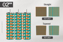 Flat Pattern Tumbler Wrap| Tumbler Sublimation Wrap Product Image 1
