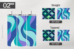 Shapes Tumbler Wrap| Tumbler Sublimation Wrap Product Image 1