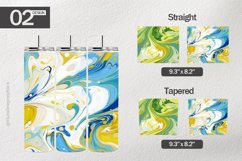 Abstract Swirling Tumbler Wrap| Tumbler Sublimation Wrap Product Image 1