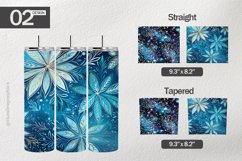 Cold Glitter Tumbler Wrap| Tumbler Sublimation Wrap Product Image 1