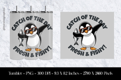 Catch of The Day Fresh And Fishy Tumbler Sublimation Design Product Image 1