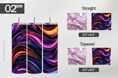 Bright Holographic Tumbler Wrap| Tumbler Sublimation Wrap Product Image 1