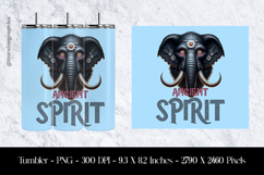 Ancient Spirit Tumbler Sublimation Design PNG Product Image 1