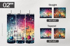 Chemistry Tumbler Wrap| Tumbler Sublimation Wrap Product Image 1