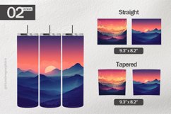 Grainy Gradients Tumbler Wrap| Tumbler Sublimation Wrap Product Image 1