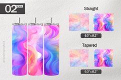 Pastel Abstract Tumbler Wrap| Tumbler Sublimation Wrap Product Image 1