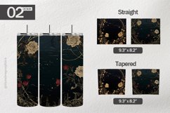 Gothic Dream Tumbler Wrap| Tumbler Sublimation Wrap Product Image 1