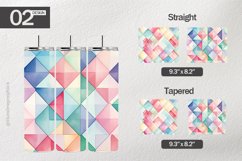 Lattice Tumbler Wrap| Tumbler Sublimation Wrap Product Image 1